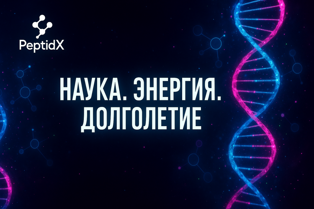 PeptidX: осознанная энергия, наука и долголетие