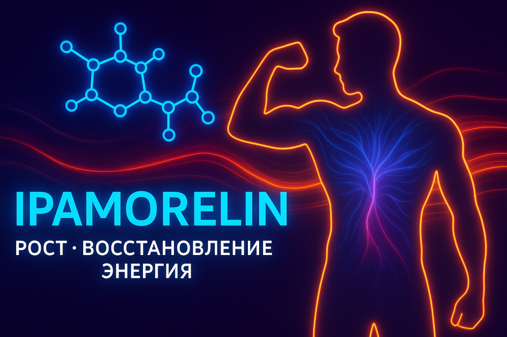 Ипаморелин (Ipamorelin) — современный пептид для роста мышц, восстановления и сжигания жира